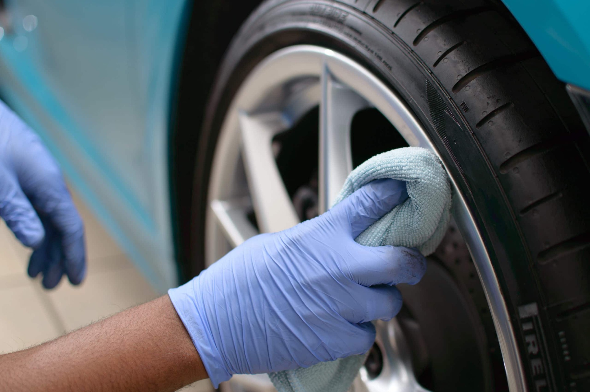 Tratamento de roda e caixa de roda